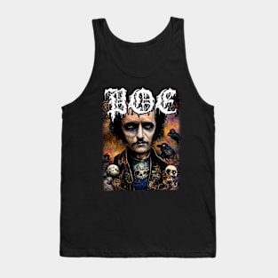 Edgar Alan Poe Metalhead Tank Top